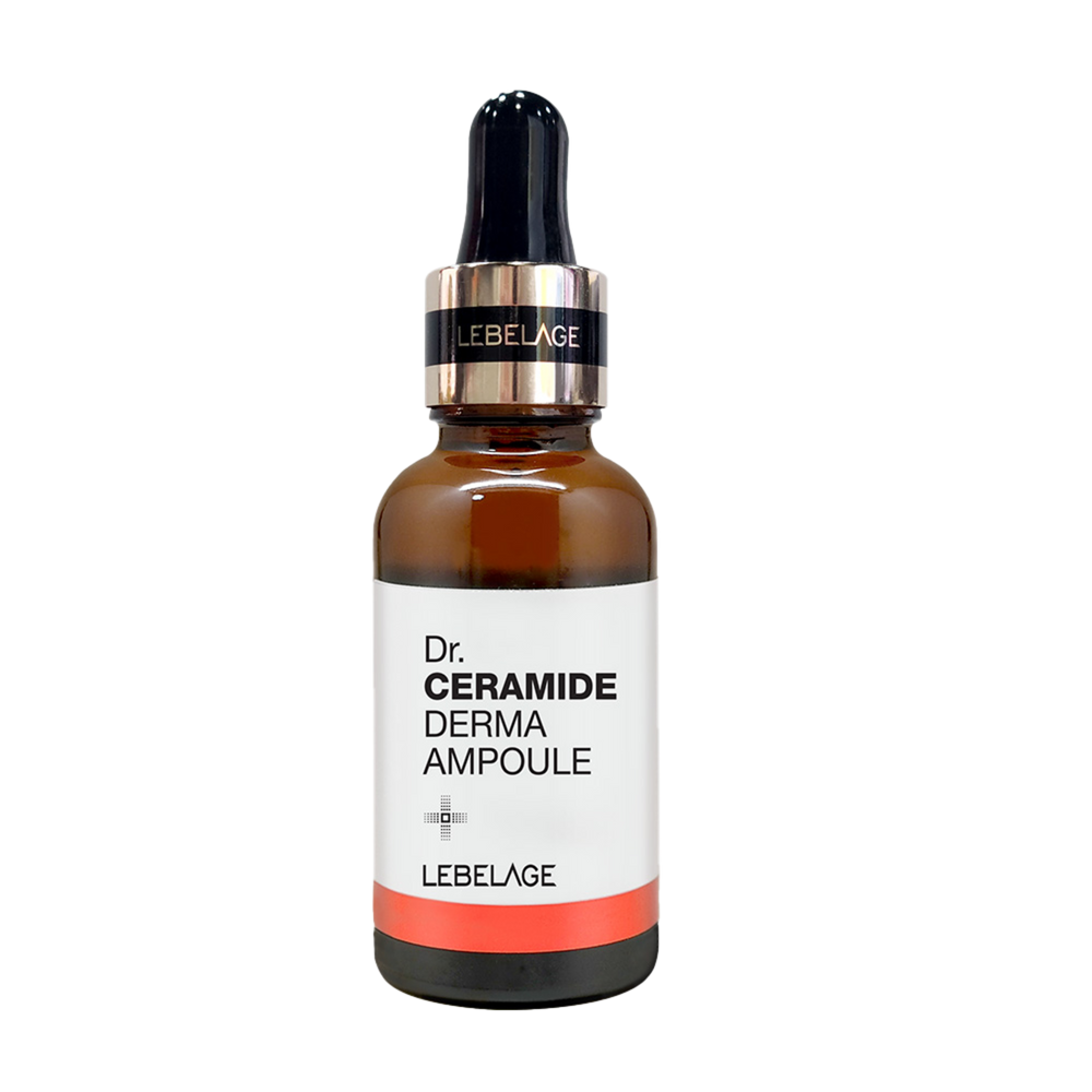 LEBELAGE Dr. Ceramide Derma Ampoule for Wrinkle Care and Deep Moisture Barrier Strengthening Skin Treatment _ Made In Korea